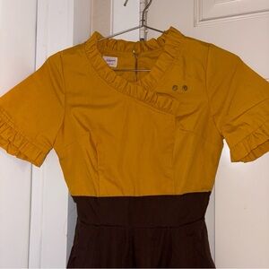 Vintage 1960's Rockabilly Dress By Audrey Coleman San Diego SZ 4